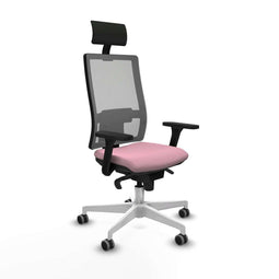 Bureaustoel met hoofdsteun Piqueras y Crespo 3D026G1 Roze