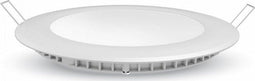 V-TAC VT-2407RD Ronde LED Minipanelen - Premium Serie - IP20 - Wit - 24W - 2000 Lumen - 3000K