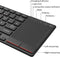 Rii K22 - Draadloos Toetsenbord - Ultra-dun met Touchpad - Qwerty US