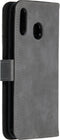 iMoshion Hoesje Geschikt voor Samsung Galaxy M20 Power Hoesje Met Pasjeshouder - iMoshion Luxe Bookcase - Grijs