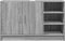 vidaXL - Wastafelkast - 90x29x55 - cm - bewerkt - hout - grijs - sonoma - eikenkleurig
