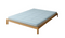 Zydante Cooling Topper - Matrasoplegger - 140x200 cm - Verkoelende Nylon & Polyester - Wit/Lichtgrijs