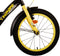 Volare Thombike - Kinderfiets - 18 inch - Afneembare zijwieltjes - Zwart Geel