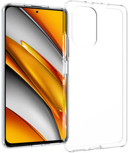 Accezz Poco F3 - Clear Backcover - Schokbestendig - Transparant