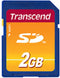Transcend 2 GB - SD-kaart - Class 2 - 10 Mb/s schrijfsnelheid (2 stuks)