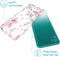 iMoshion Hoesje Geschikt voor Samsung Galaxy A22 (5G) Hoesje Siliconen - iMoshion Design hoesje - Roze / Transparant / Blossom Watercolor