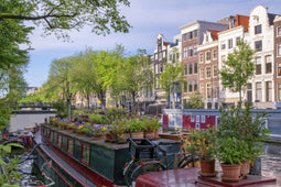 Customize it - Tuinschilderij canal adam 70x50