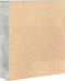 vidaXL - Boekenkast - 89x24x101,5 - cm - bewerkt - hout - betongrijs
