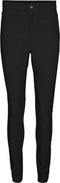 Noisy May NMSOLINE - Broek - Hoge taille - Zwart