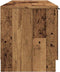 vidaXL - Tv-meubel - 140x35x40 - cm - bewerkt - hout - oud - houtkleurig