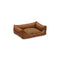 Beeztees Lua - Orthopedische Hondenmand - Traagschuim - Cognac - 70x50x21,5 cm