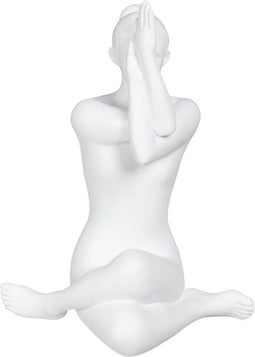 Decoratieve figuren Wit 18 x 13 x 24 cm