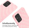 iMoshion Hoesje Geschikt voor Samsung Galaxy A52 (4G) / A52s / A52 (5G) Hoesje Met Koord - iMoshion Siliconen design hoesje met koord - Roze / Retro Pink