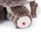 Nici Knuffelwasbeer Glubschis Clooney Junior 25 Cm Grijs/wit