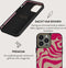 Burga Elite Case Apple ìPhone 15 Pro Hoesje Back Cover Compatibel met MagSafe Siren