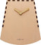 NeXtime - Tafelklok - 20 cm -Hout - Bewegende klok- Zalm - 'Rocky'