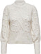 ONLY ONLPOPPY L/S HIGHNECK PULLOVER - Gebreide pullover - Lange mouwen - Hoge hals - Maat XS