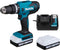 Makita HP488D002 Accu Klop-/Schroefboormachine 18V 1.5Ah in Koffer