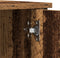 vidaXL - TV-Meubel - Oud - Hout - 100x40x50 - cm - Geprefabriceerd - Hout - en - Staal