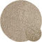 vidaXL - Vloerkleed - ZIZUR - beige - binnen - en - buiten - Ø - 90 - cm - jute - look
