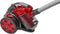 Clatronic BS 1308B - Zakloze stofzuiger - 4-voudig microfiltersysteem HEPA-filter - Rood/Zwart