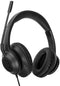 Targus AEH102GL - Hoofdtelefoon met microfoon - Ruisonderdrukking - Zwart