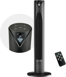CoolHome CF2205 - Torenventilator - Stille werking - Afstandsbediening - Dimbaar LED-scherm - 96 cm - Zwart