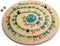 BS Toys 3-in-1 Bordspel - Keezenspel Ganzenbord Ludo - Hout - Voor 2 tot 6 spelers