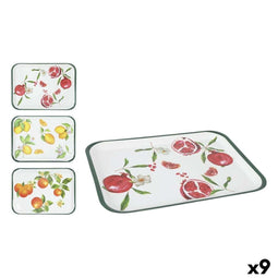 Dienblad La Mediterránea 42 x 31 cm Vruchten 9 Stuks