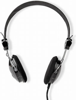 Nedis HPWD1104BK - On-Ear Koptelefoon - Draad - 40mm Neodymium - Zwart