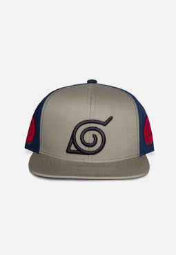 Naruto - Novelty pet - 100% Katoen - Grijs/Blauw