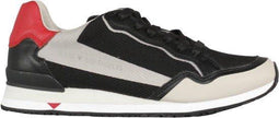 Guess Genova - Sneaker - Zwart/Rood - Maat 40