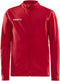 Craft SQUAD JACKET JR - Functioneel overtreksweatshirt - Maat 158-164 - Rood