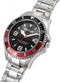 Sector 230 Quartz Polshorloge Zwart, Rood, Zilver