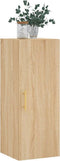 vidaXL - Hangkast - 34,5x34x90 - cm - sonoma - eikenkleurig