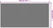 vidaXL - Buitenkleed - omkeerbaar - 100x200 - cm - grijs - en - wit