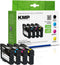 KMP E218VX - Inktcartridges - Zwart 11,3 ml en kleur 6,4 ml - Epson (3 stuks)