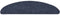 vidaXL - Trapmatten - zelfklevend - 10 - st - 56x17x3 - cm - naaldvilt - blauw