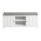 SoBuy Schoenenkast - 2 Kasten - Gestoffeerd Zitvlak - 103 x 34 x 43 cm (2 stuks)