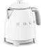 Smeg KLF05WHEU - Mini Waterkoker - 0,8L RVS - Wit