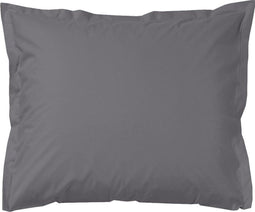 Cinderella Sundays - Kussenslopen - Satijn - 60x70 cm - Antraciet - Set van 2