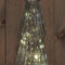 Anna's Collection - B.O.T. Tree Glass 10X23,5 cm Grey With Golden B...