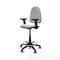 Piqueras y Crespo B2D01RT - Bureaustoel - Hoogteverstelbaar met armleuning - Wit