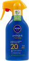 Zon Protector Spray Nivea Sun Bruiner Spf 20 (270 ml)
