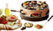Emerio PO-113255.4 - 3-in-1 Pizza Oven - 6 Persoons Raclette en Grill - Terracotta Koepel - 1500W (6 stuks)