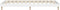 vidaXL - Bedframe - bewerkt - hout - wit - 90x190 - cm