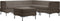 vidaXL-6-delig-Bankstel-stof-taupe