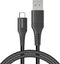 Accezz USB-C naar USB A Kabel - 1 meter - 480 Mbps - Zwart