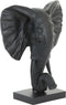 Light & Living Ornament Elephant - Zwart - 30x15x35.5cm - Modern