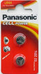 Panasonic LR-44EL - Wegwerpbatterij - Alkaline 1,5V 120mAh - Knoop/munt (2 stuks)